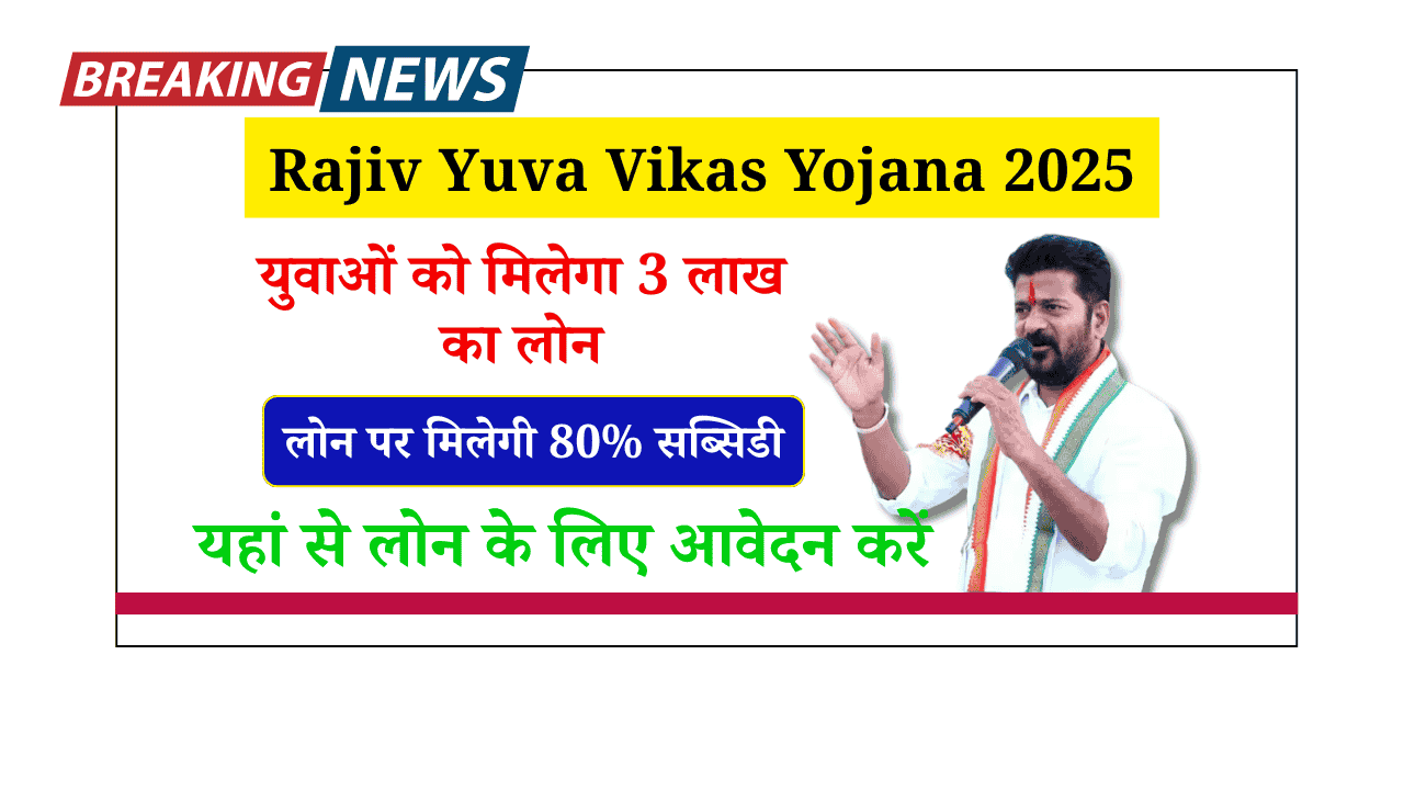 Rajiv Yuva Vikasam Scheme Telangana 2025