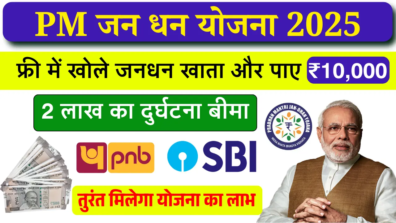 Pradhan Mantri Jan Dhan Yojana 2025