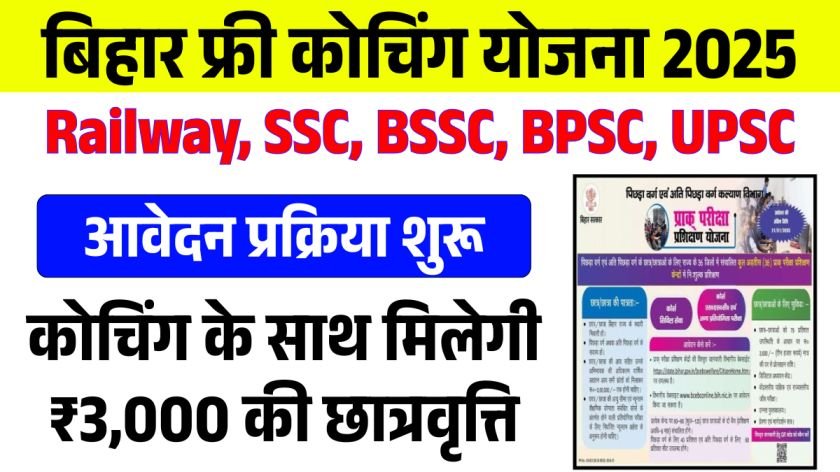 Bihar free coaching yojana 2025