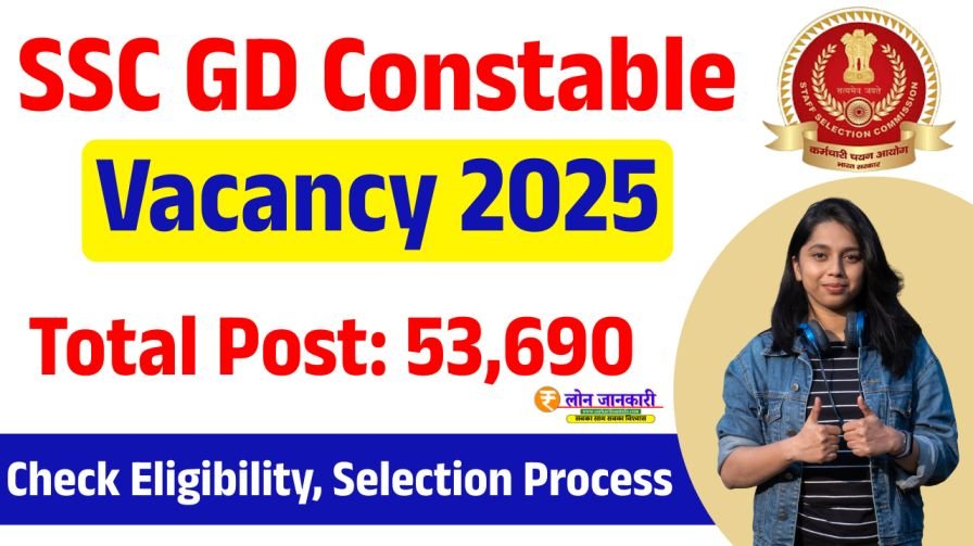 SSC GD Constable Vacancy 2025